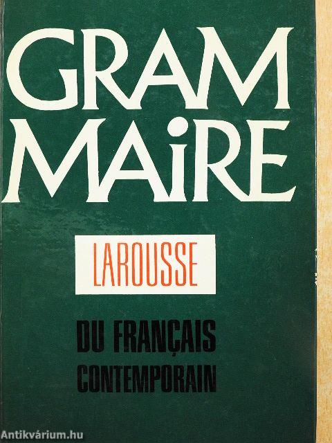 Grammaire Larousse du francais contemporain