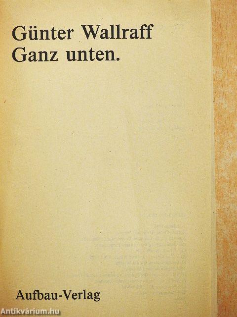 Ganz unten
