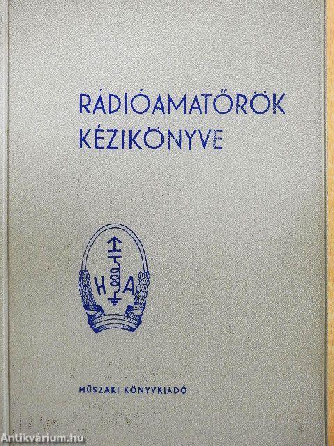 Rádióamatőrök kézikönyve