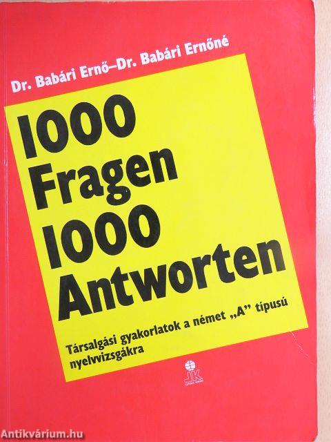 1000 Fragen 1000 Antworten