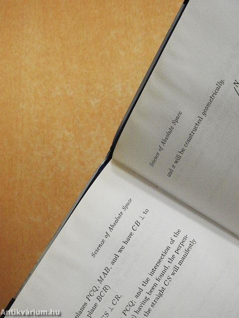 Scientia spatii absolute vera