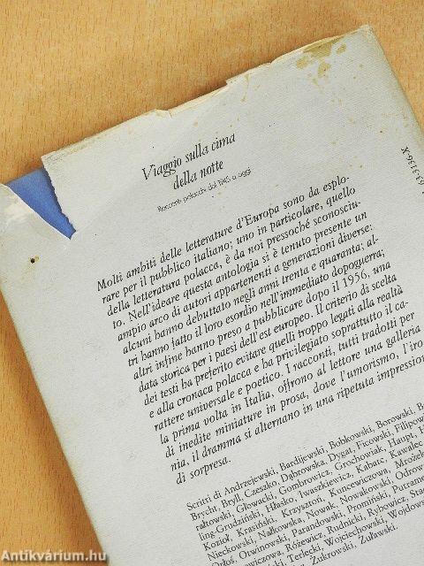 Viaggio sulla Cima della Notte