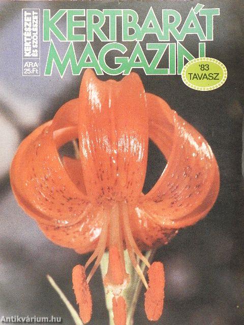 Kertbarát Magazin 1983. tavasz