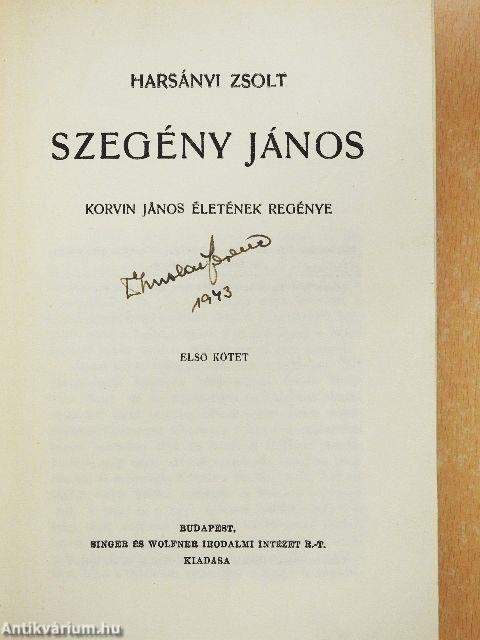 Szegény János I-II.
