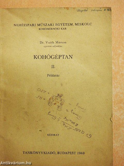Kohógéptan II.