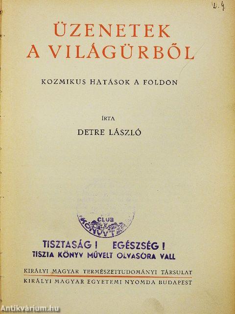 Üzenetek a világürből