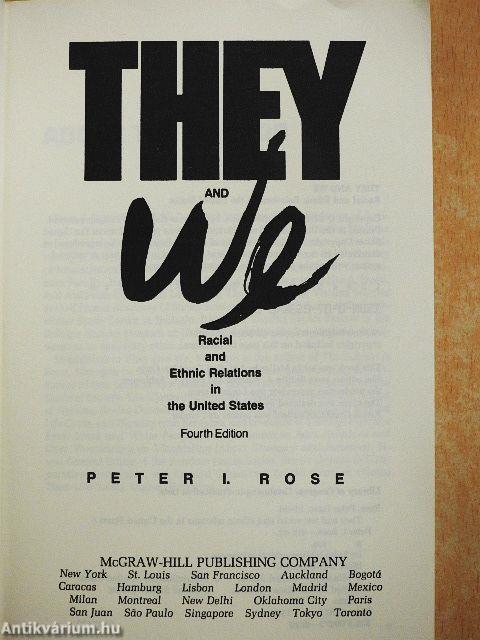 They and We
