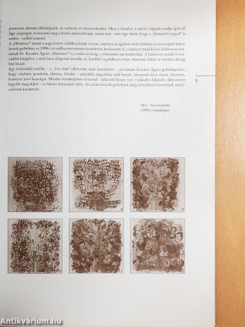 Kecskés Ágnes életműkatalógusa