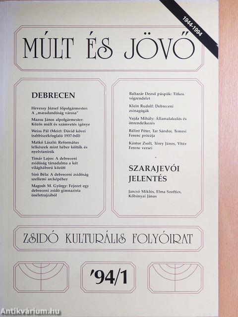 Múlt és Jövő 1994/1-4.