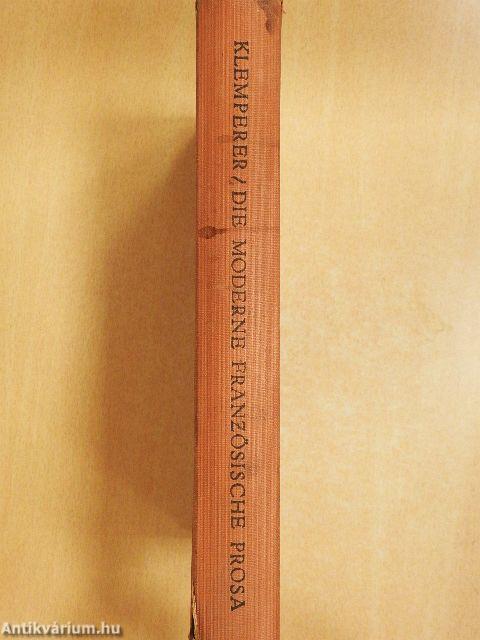 Die Moderne Französische Prosa
