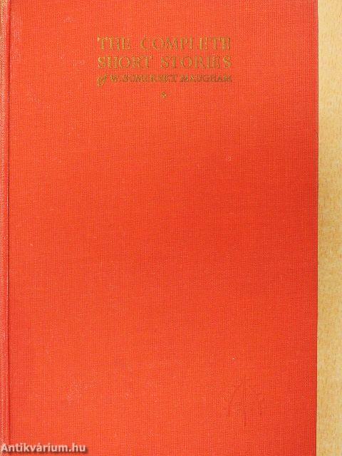 The Complete Short Stories of W. Somerset Maugham I-III.
