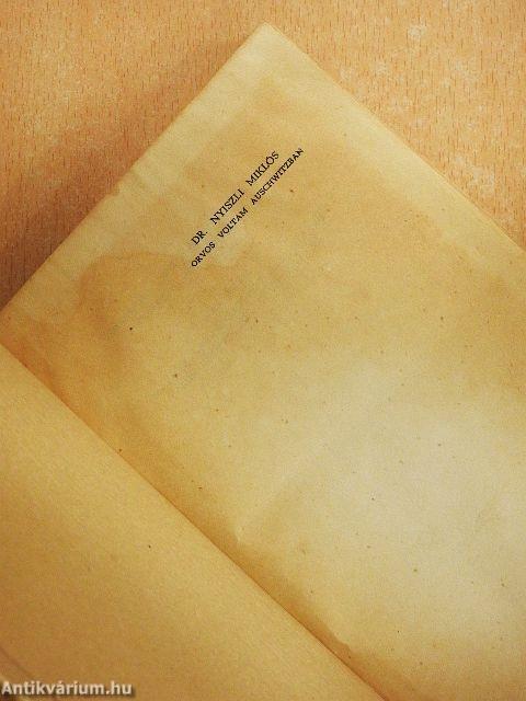 Orvos voltam Auschwitzban