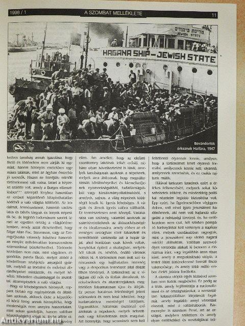 Szombat 1998. (nem teljes évfolyam)