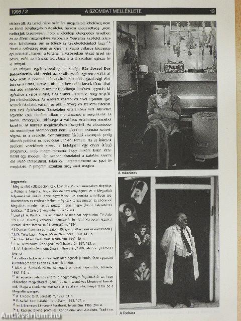 Szombat 1998. (nem teljes évfolyam)