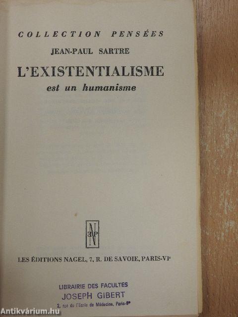 L'Existentialisme est un Humanisme