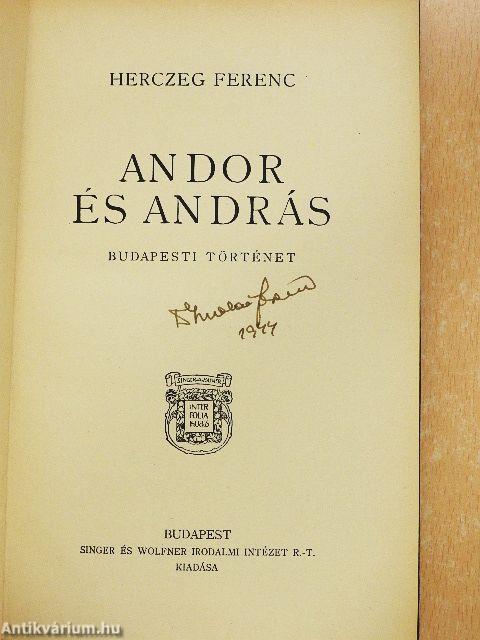 Andor és András