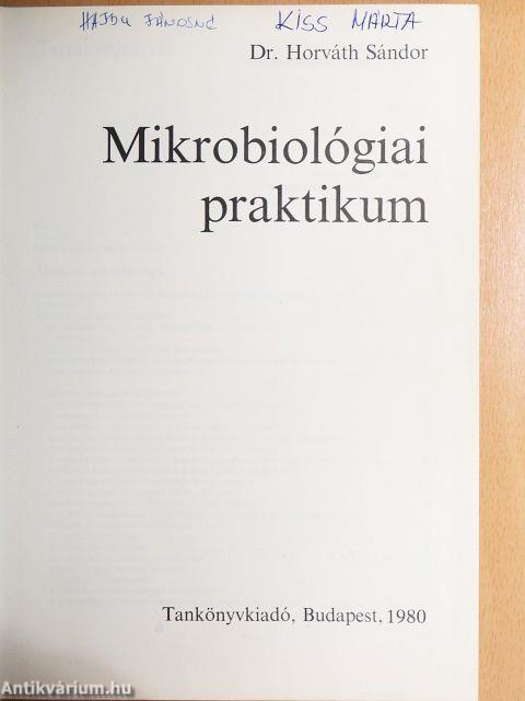 Mikrobiológiai praktikum