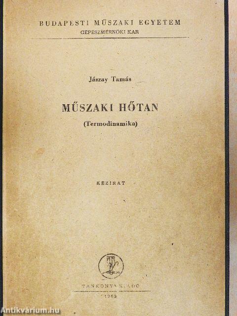 Műszaki hőtan/Műszaki hőtan példatár