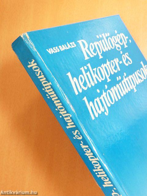 Repülőgép-, helikopter- és hajtóműtípusok