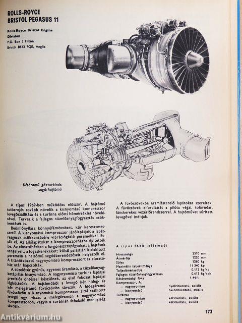 Repülőgép-, helikopter- és hajtóműtípusok