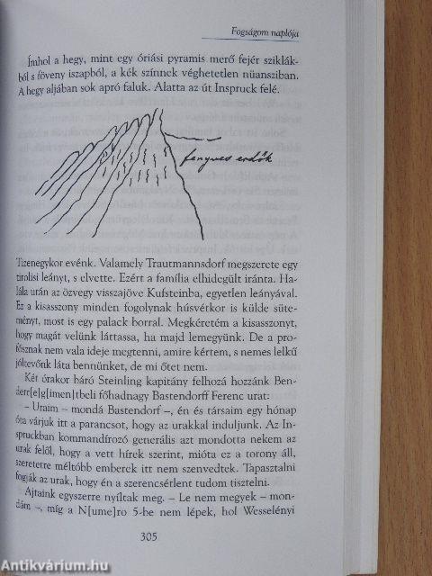 Pályám emlékezete/Fogságom naplója