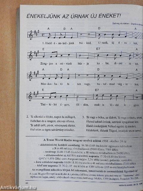 Vetés és aratás 1996-1998/1-4.