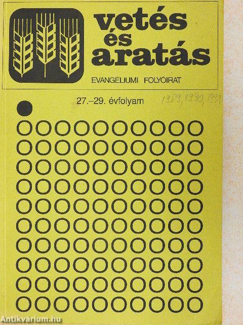 Vetés és aratás 1989-1991/1-4.