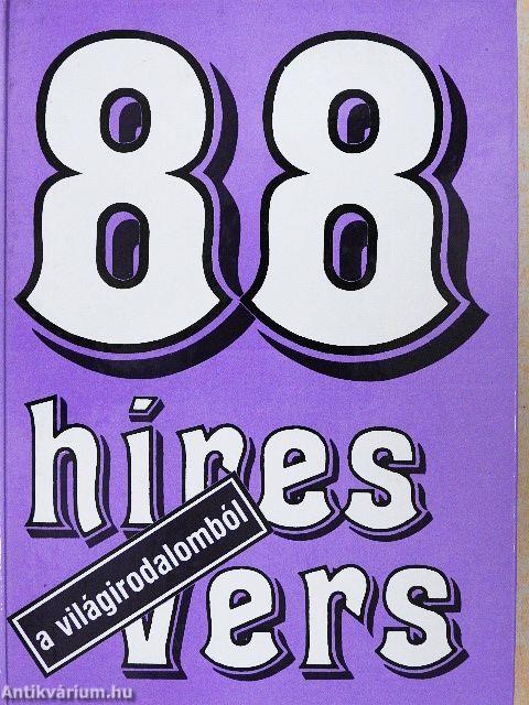 88 híres vers a világirodalomból