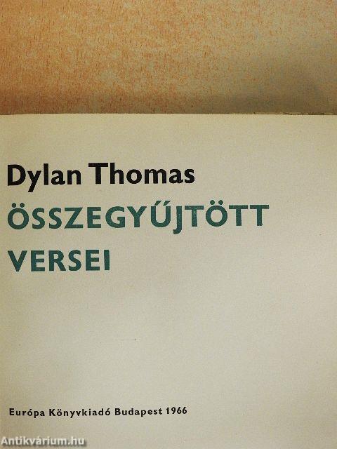 Dylan Thomas összegyűjtött versei