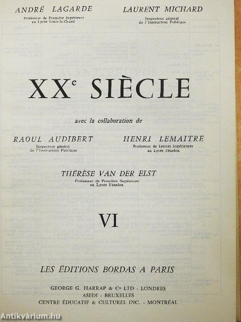 XX. siécle