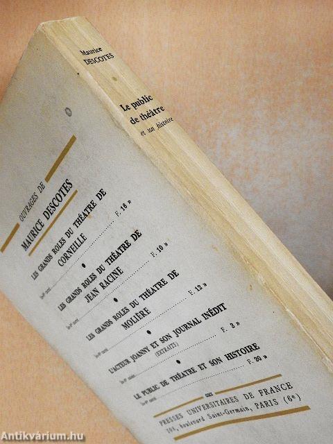 Le public de théatre et son histoire