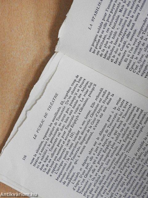 Le public de théatre et son histoire