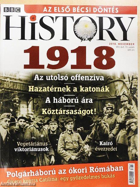 BBC History 2018. november