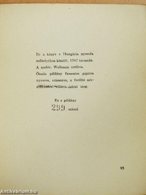 Walt Whitman költeményei