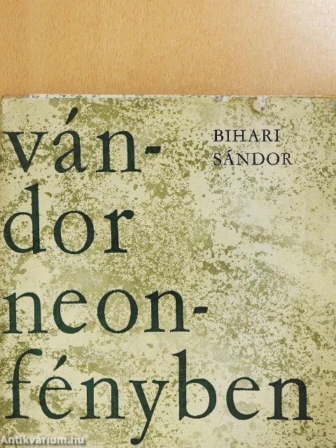 Vándor, neonfényben