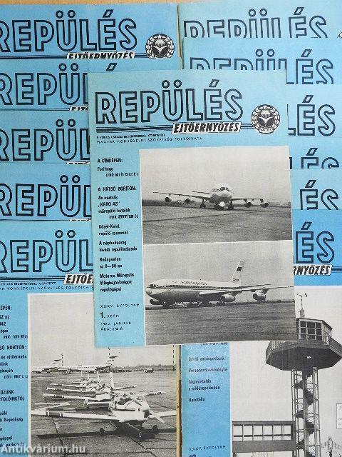 Repülés-ejtőernyőzés 1982. január-december