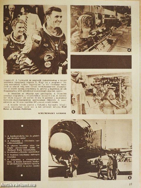 Repülés-ejtőernyőzés 1982. január-december