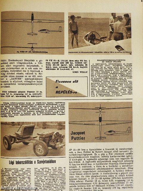 Repülés-Űrrepülés 1973. (nem teljes évfolyam)