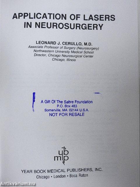 Application of Lasers in Neurosurgery