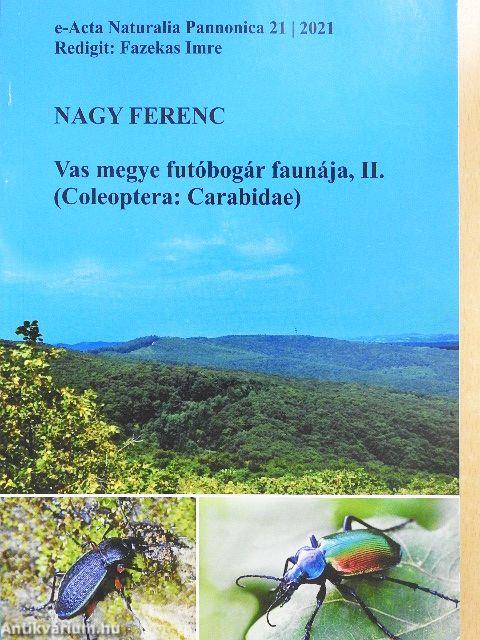 Vas megye futóbogár faunája, II.