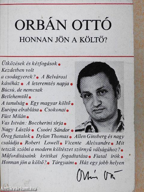 Honnan jön a költő?