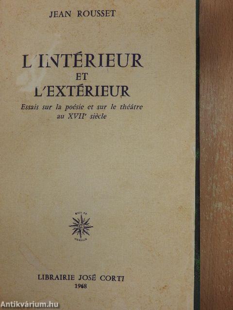 L'Intérieur et l'extérieur
