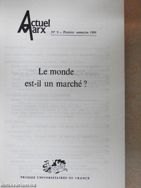 Le monde est-il un marché?