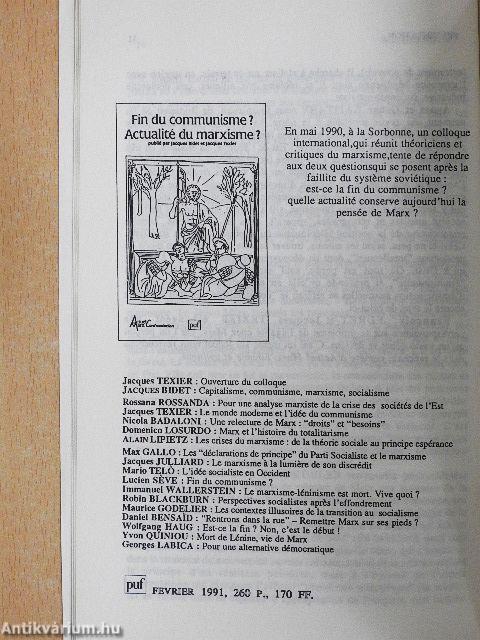 Le monde est-il un marché?