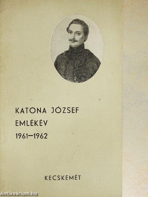 Katona József emlékév 1961-1962