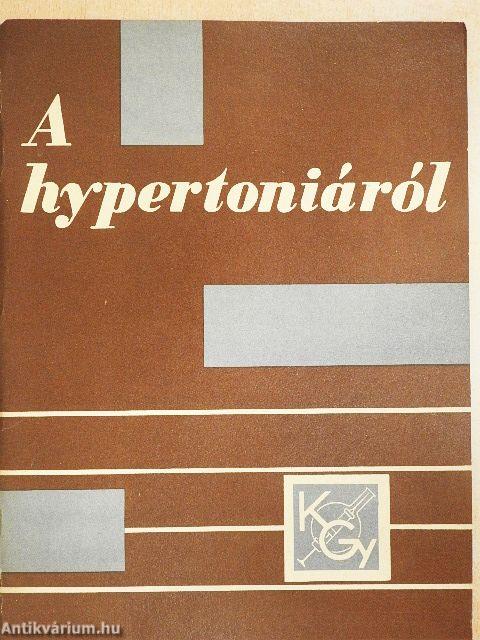 A hypertoniáról