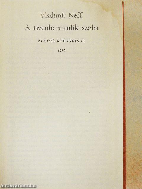 A tizenharmadik szoba