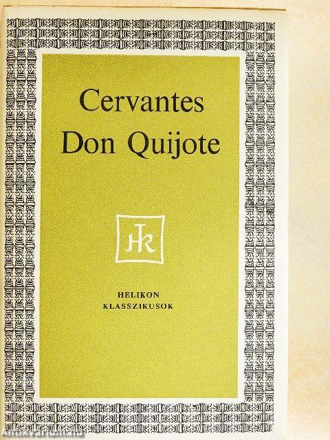 Az elmés nemes Don Quijote de la Mancha