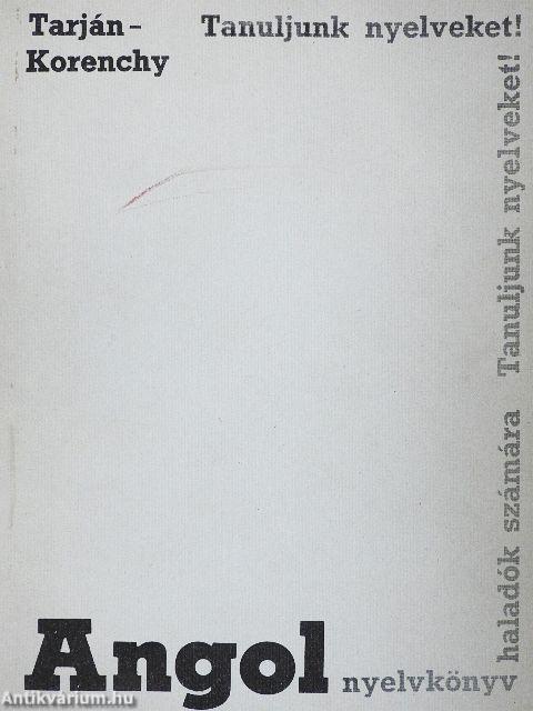 Angol nyelvkönyv haladók számára