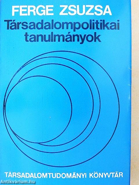 Társadalompolitikai tanulmányok